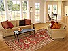 Kazak Red Hand Knotted 65 X 90  Area Rug 250-19008 Thumb 4