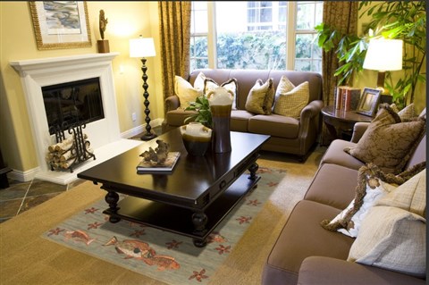 Modern Green Hand Knotted 61 X 92  Area Rug 250-19010 Image 2