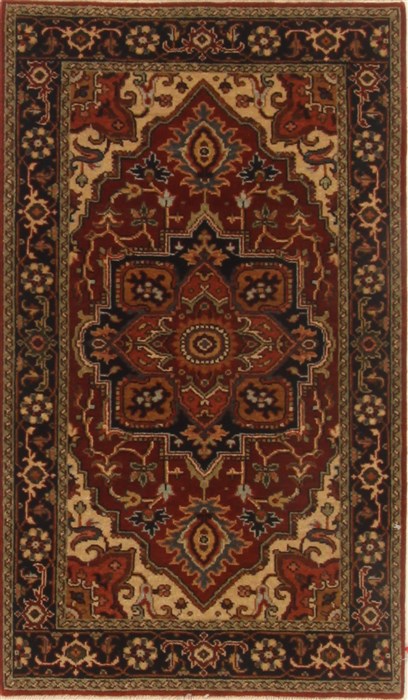Serapi Red Hand Knotted 26 X 43  Area Rug 250-19019 Image 0