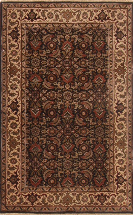 Herati Black Hand Knotted 26 X 311  Area Rug 250-19025 Image 0