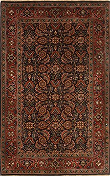 Herati Blue Hand Knotted 2'6" X 3'11"  Area Rug 250-19029
