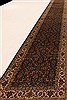 Herati Black Runner Hand Knotted 27 X 235  Area Rug 250-19031 Thumb 0