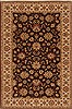 Agra Brown Hand Knotted 511 X 92  Area Rug 250-19033 Thumb 0