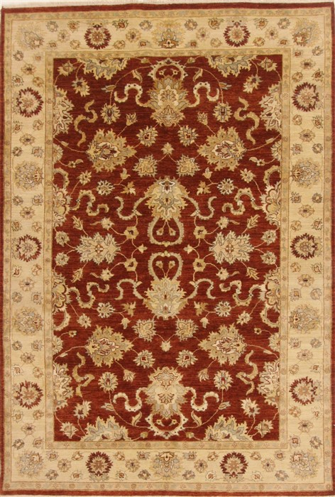 Ziegler Brown Hand Knotted 60 X 90  Area Rug 250-19034 Image 0