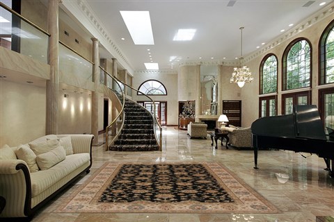 Agra Beige Hand Knotted 63 X 93  Area Rug 250-19044 Image 1