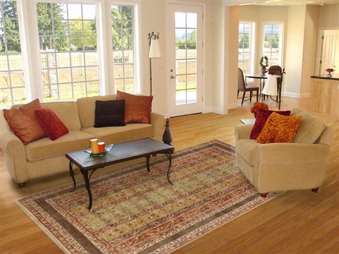 Chobi Brown Hand Knotted 60 X 89 Area Rug 250-19055 Image 4