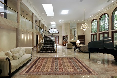 Chobi Brown Hand Knotted 511 X 89  Area Rug 250-19056 Image 1