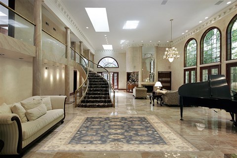 Ziegler Blue Hand Knotted 61 X 90 Area Rug 250-19058 Image 1