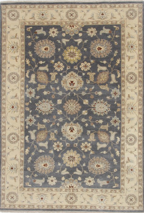 Ziegler Blue Hand Knotted 61 X 90 Area Rug 250-19058 Image 0