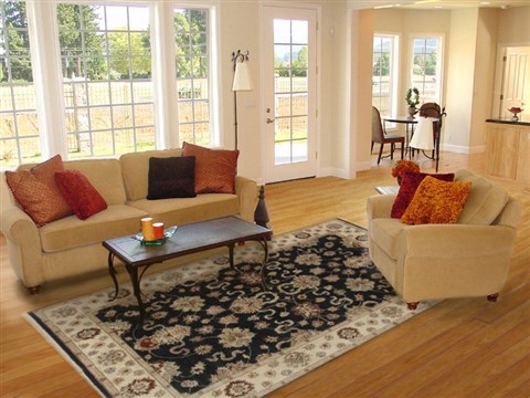 Ziegler Beige Hand Knotted 60 X 90 Area Rug 250-19069 Image 4