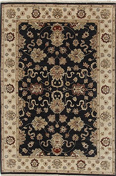 Ziegler Beige Hand Knotted 6'0" X 9'0"  Area Rug 250-19069