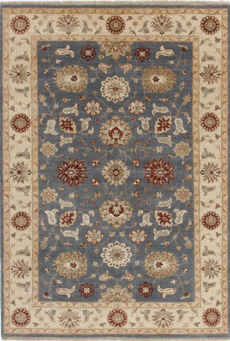 Ziegler Beige Hand Knotted 61 X 90  Area Rug 250-19071 Image 0