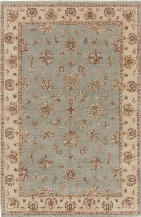 Chobi Blue Hand Knotted 510 X 92 Area Rug 250-19074 Image 0