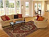 Serapi Orange Hand Knotted 511 X 93  Area Rug 250-19080 Thumb 4