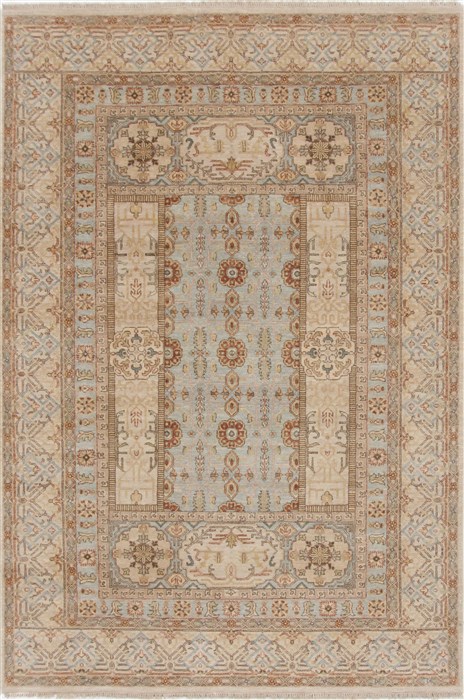 Serapi Blue Hand Knotted 60 X 91  Area Rug 250-19084 Image 0