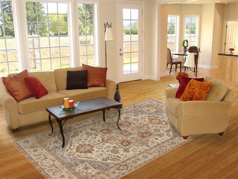 Heriz Beige Hand Knotted 511 X 810  Area Rug 250-19091 Image 4