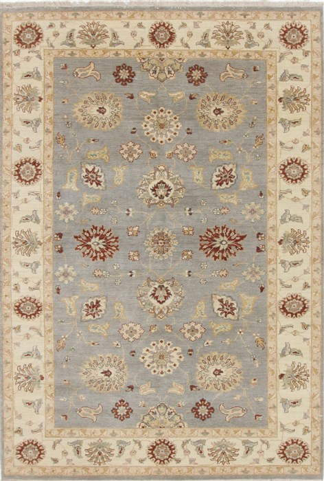 Ziegler Blue Hand Knotted 62 X 92  Area Rug 250-19093 Image 0
