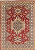 Kazak Red Hand Knotted 60 X 89  Area Rug 250-19095 Thumb 0