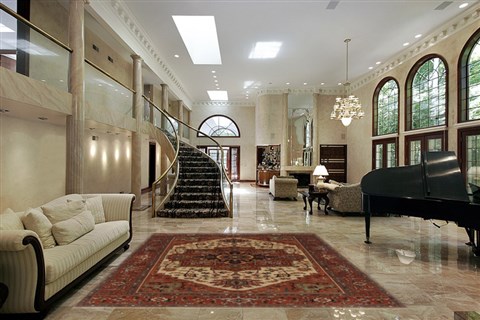 Serapi Red Hand Knotted 511 X 90  Area Rug 250-19096 Image 1