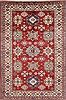 Kazak Red Hand Knotted 61 X 87  Area Rug 250-19101 Thumb 0