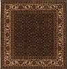 Herati Black Square Hand Knotted 62 X 63  Area Rug 250-19110 Thumb 0
