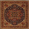 Serapi Blue Square Hand Knotted 711 X 711  Area Rug 250-19128 Thumb 0