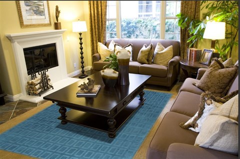 Anadol Himalayan Blue 80 X 910 Area Rug 103074 300-19153 Image 2