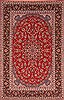 Isfahan Red Hand Knotted 68 X 102  Area Rug 253-19162 Thumb 0