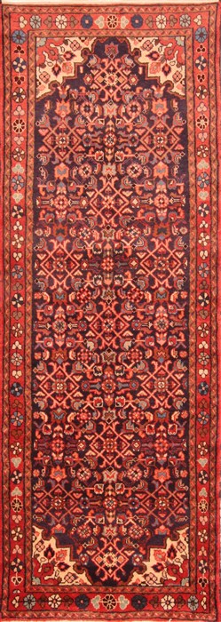 Lilihan Blue Runner Hand Knotted 36 X 910  Area Rug 100-19164 Image 0