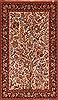 Qum Beige Hand Knotted 46 X 76  Area Rug 253-19166 Thumb 0