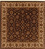 Kashan Brown Hand Knotted 80 X 88  Area Rug 250-19178 Thumb 0