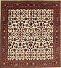 Bidjar Red Square Hand Knotted 69 X 77  Area Rug 250-19185 Thumb 0