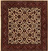 Kashmar Red Square Hand Knotted 78 X 80  Area Rug 250-19190 Thumb 0