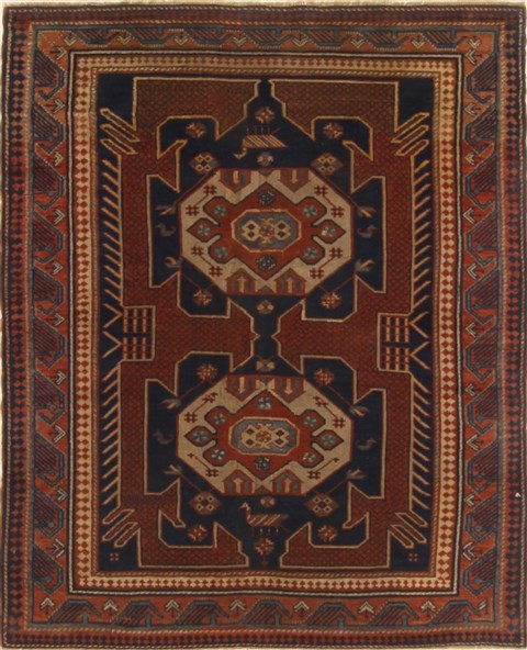 Kazak Red Hand Knotted 40 X 410  Area Rug 250-19214 Image 0