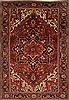 Heriz Red Hand Knotted 80 X 119  Area Rug 250-19223 Thumb 0