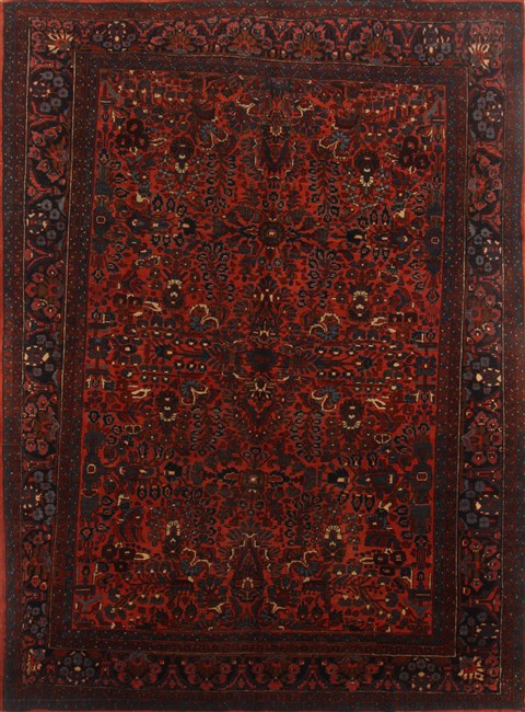 Lilihan Red Hand Knotted 810 X 110  Area Rug 250-19232 Image 0