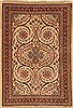 Sarouk Beige Hand Knotted 37 X 50  Area Rug 250-19262 Thumb 0