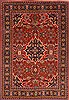 Mahal Red Hand Knotted 73 X 107  Area Rug 250-19270 Thumb 0