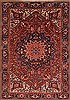 Heriz Purple Hand Knotted 76 X 109  Area Rug 250-19287 Thumb 0