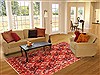 Bakhtiar Red Hand Knotted 70 X 100 Area Rug 100-19302 Thumb 4