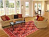 Bakhtiar Red Hand Knotted 70 X 100  Area Rug 100-19302 Thumb 4