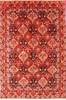 Bakhtiar Red Hand Knotted 70 X 100 Area Rug 100-19302 Thumb 0