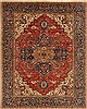 Serapi Blue Hand Knotted 710 X 911  Area Rug 250-19306 Thumb 0