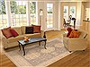 Chobi Grey Hand Knotted 82 X 100 Area Rug 250-19311 Thumb 4