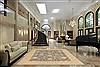 Chobi Blue Hand Knotted 82 X 102 Area Rug 250-19332 Thumb 1