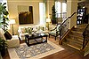 Chobi Blue Hand Knotted 82 X 102 Area Rug 250-19332 Thumb 3