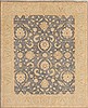 Chobi Blue Hand Knotted 82 X 102 Area Rug 250-19332 Thumb 0
