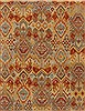Modern Blue Hand Knotted 78 X 911  Area Rug 250-19336 Thumb 0