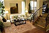 Serapi Blue Hand Knotted 82 X 102 Area Rug 250-19337 Thumb 3