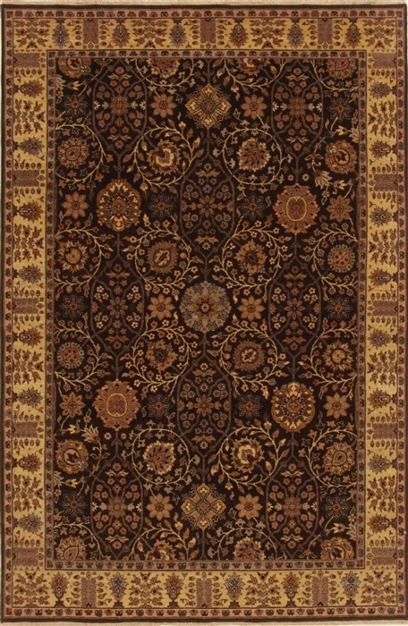 Chobi Brown Hand Knotted 50 X 78 Area Rug 250-19340 Image 0